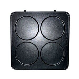 Cuisinart WAF-300 Belgian Waffle Maker Pancake Plate Replacement Part Black